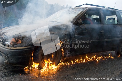 Image of Car on fire