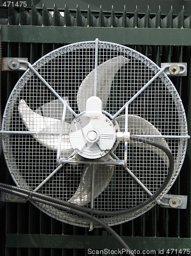 Image of large industrial fan