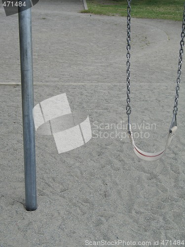 Image of swing in a playground