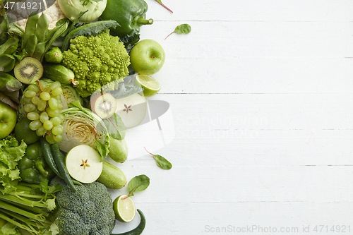 Image of Healthy food dish on white background