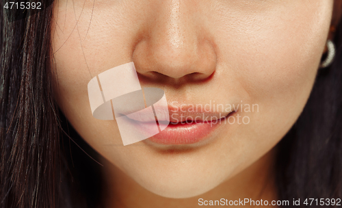 Image of Korean young woman\'s close up portrait