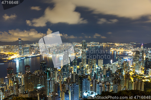 Image of Hong Kong night 