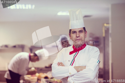 Image of Portrait of young chef