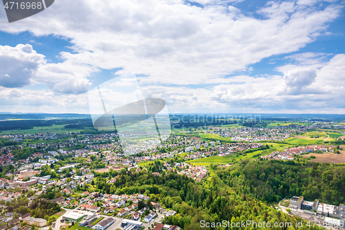 Image of panoramic view at Rottweil Germany