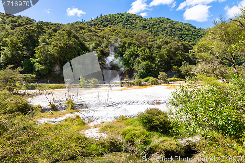 Image of volcanic activities at waimangu