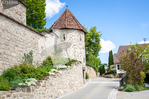 Image of Fortified church at Bergfelden south Germany