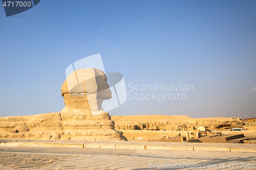 Image of Sphinx at Giza Cairo Egypt