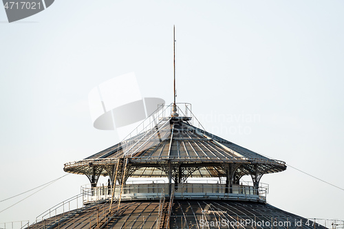 Image of strange steampunk roof