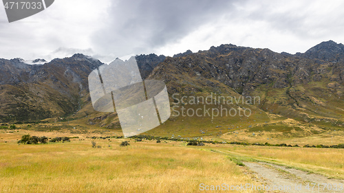 Image of mountain view in New Zealand