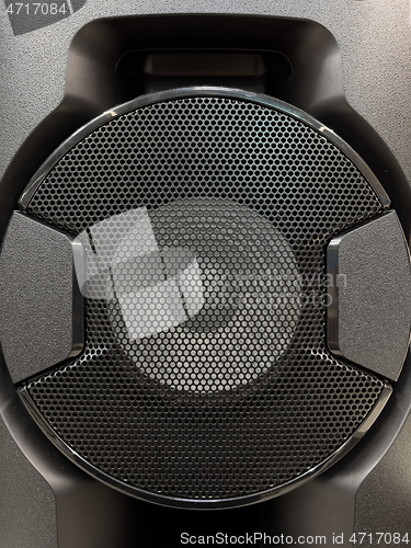 Image of Musical speaker with protective grill