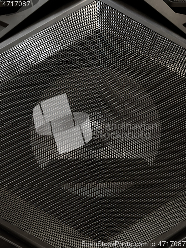 Image of Musical speaker with protective grill