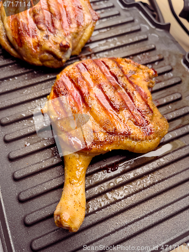 Image of Grilled duck thighs