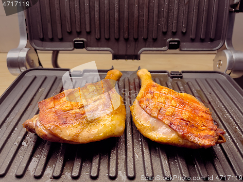 Image of Grilled duck thighs