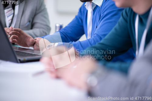 Image of Startup Business Team On Meeting at office