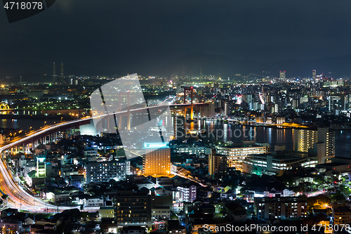 Image of Kitakyushu cityscape in japan