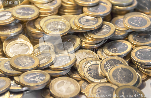 Image of lots of euro coins