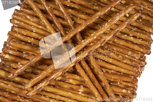 Image of salt sticks closeup