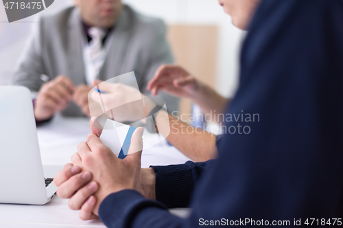 Image of Startup Business Team On Meeting at office