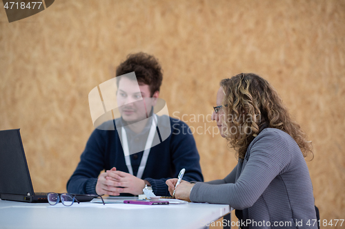 Image of Startup Business Team On Meeting at office