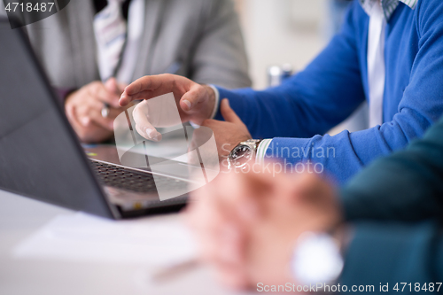 Image of Startup Business Team On Meeting at office