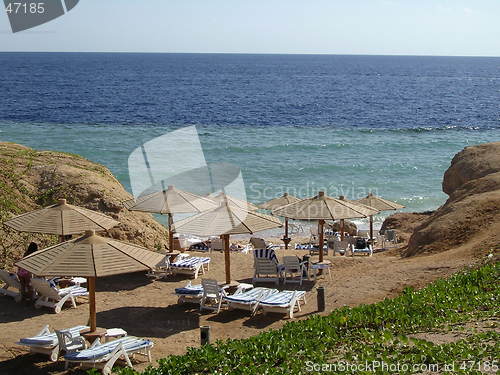 Image of Egyptian beach paradise