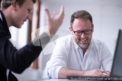 Image of Startup Business Team On Meeting at office