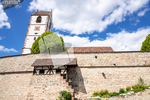 Image of Fortified church at Bergfelden south Germany