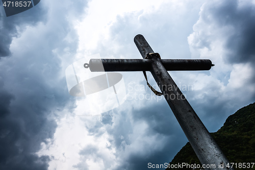 Image of bad weather storm clouds