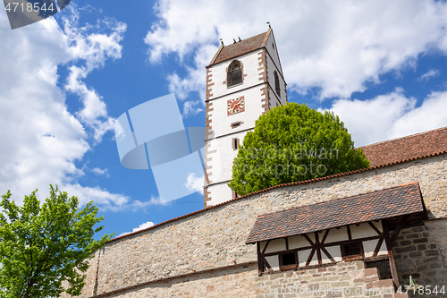 Image of Fortified church at Bergfelden south Germany