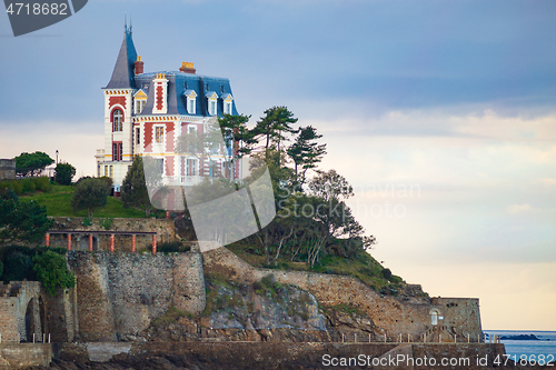 Image of Splendid Belle Epoque house standing in Dinard