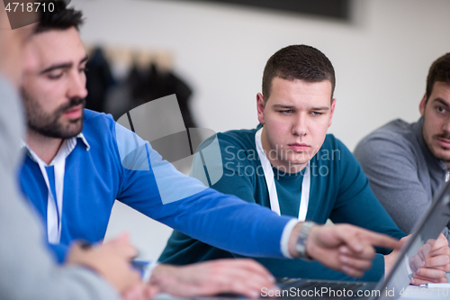 Image of Startup Business Team On Meeting at office