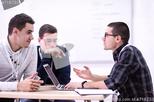 Image of Startup Business Team On Meeting at office