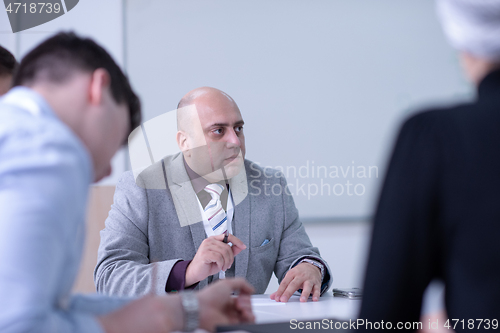 Image of Startup Business Team On Meeting at office