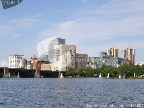 Image of View of Boston Skyline