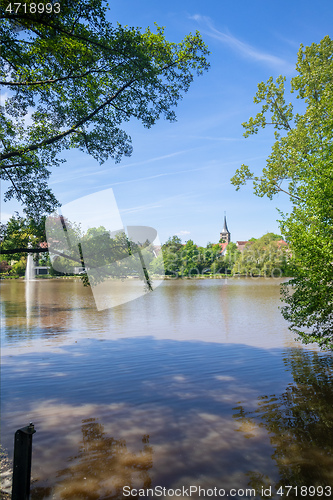 Image of cloister lake in Sindelfingen Germany