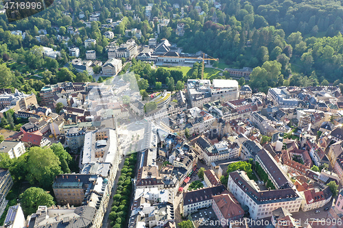 Image of aerial view to Baden-Baden south Germany