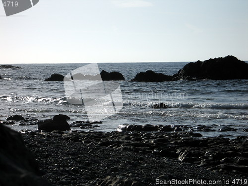 Image of Dark sea. Paphos. Cyprus