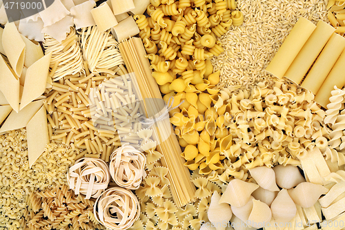 Image of Large Dried Italian Pasta Food Collection