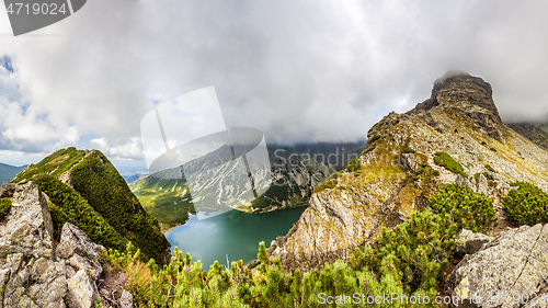 Image of View from Krab in Tatra Mountains, Poland, Europe.