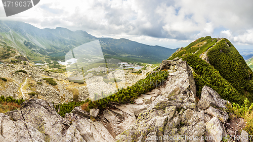 Image of View from Krab in Tatra Mountains, Poland, Europe.