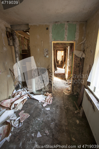 Image of Abandoned and rundown apartment