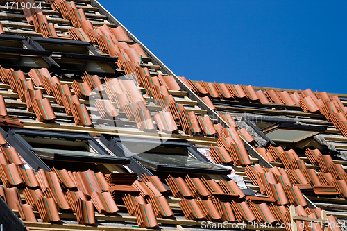 Image of Roof repair or construction work