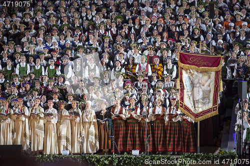 Image of The Latvian National Song and Dance Festival Grand Finale concer