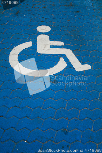 Image of Parkingspace for disabled