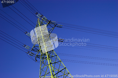 Image of High voltage electric line