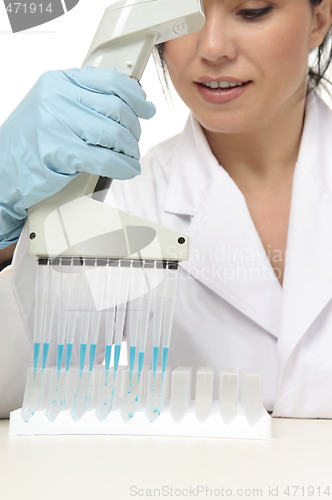 Image of Scientist in laboratory