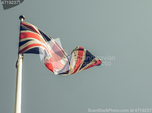 Image of Vintage looking United Kingdom flag