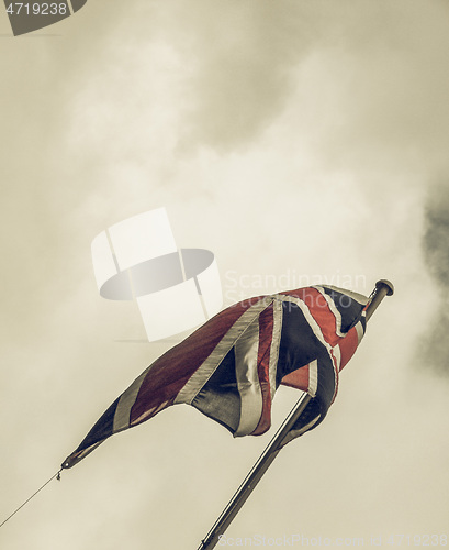 Image of Vintage looking UK Flag