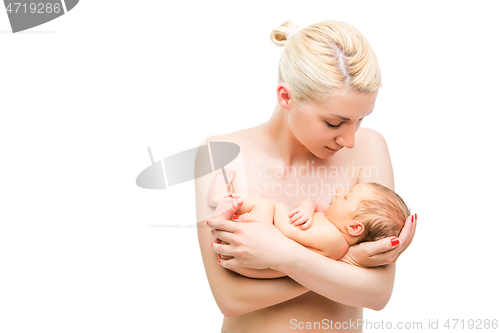 Image of mother with newborn child