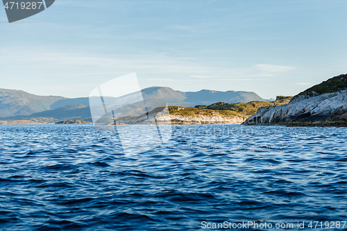 Image of Beautiful view on norwegian fjords